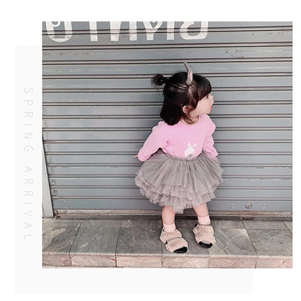 Fashion Baby Girls Tutu Fluffy Skirt Princess Ballet Dance Tutu Mesh Skirt Kids Cake Skirt Cute Girls Clothes