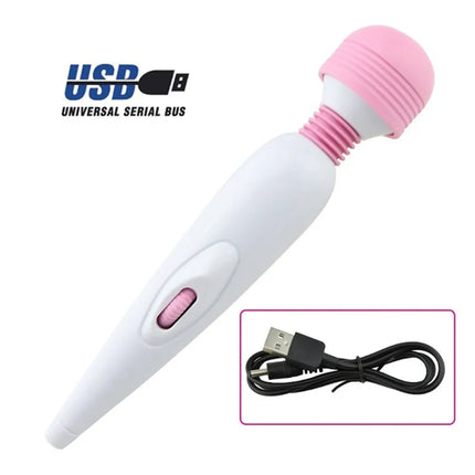 10 Speeds Vibrators Magic Wand Body Massager AV Stick Female Vagina Clitoris Stimulator Erotic Sex Toys for Women Masturbation