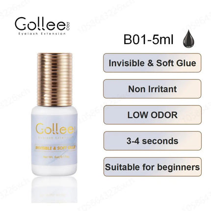 Gollee Primer Super Bonder Glue Remover Fast Drying False Eye Lash Extension Glue Anti-Allergy Cleaner Mascara Raincoat