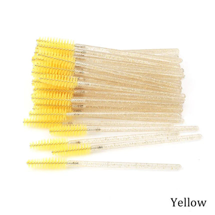 Disposable Eyebrow Mascara Brush 50pcs / Brosse Sourcils Mascara Jetable
