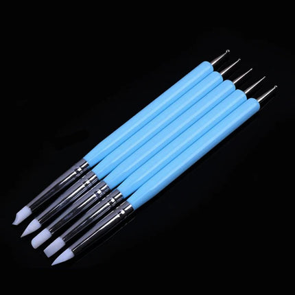 3/4/5/6/7/8/15Pcs Cake Brush Flower Modelling Ball Tools Accessories Multifunction Icing Pastry Painting Sugarcraft Tools