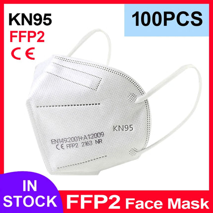 FP2 Face Masks Masques CE KN95 Face Mask Filter 5Layers Adult kn95 Mascarillas Quirurgicas Homologadas Reusable FFP2 Face Mask