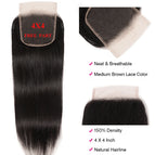 4x4 Lace / China / 16inches|Free Part