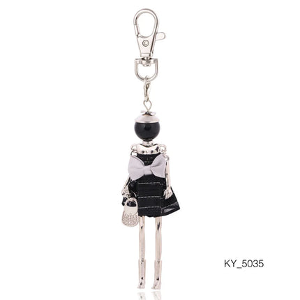 Fashion Women Keychain New Statement Charm Metal Key Chain for Lady Jewelry  Gift Female Trendy Bag Pendant Wholesale