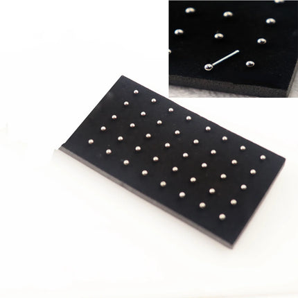 4 Style 8-40pcs Fashion 316l Colorful Stainless Steel Nose Hoop Lip Nose Ring Stud Earrings Body Piercing  Jewelry Punk Style