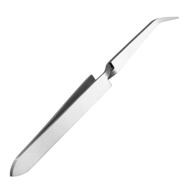 Rose Gold Anti-Static Tweezers Nail Art Tool for Acrylic Gel Sculpting Shaping DIY Clip Manicure Tool