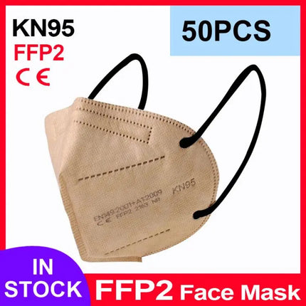 FFP2 Face Masks Masques CE KN95 Face Mask Filter 5Layers Adult kn95 Mascarillas Quirurgicas Homologadas Reusable FFP2 Face Mask