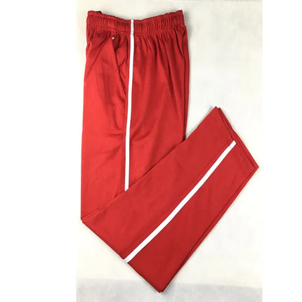 Summer Men Casual Sweatpants Men Jogger Basic Trousers Tracksuit Side Stripe Slim Thin Breathable Sportswear Track Pants
