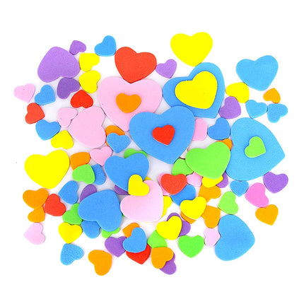 Geometric Figure Foam Sticker Star Heart Animals Foam Stickers Kid Toy Early Educational learning kindergarten Craft Diy Toy GYH