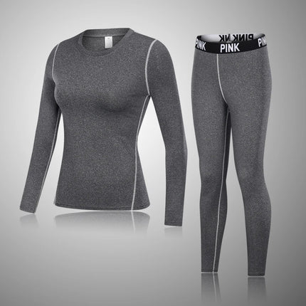 Winter Women's Thermal Underwear Sets Quick Dry Long Johns Winter Clothing Woman Comfortable Thermo Underwear Suits
