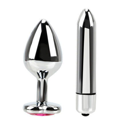 Stainless Steel Butt Plug Vibrators For Women Vaginal Erotic Massager Sex Products Anal Plugs Dildo Beads Sex Toy Vagina Insert