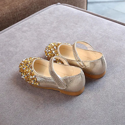 KushyShoo 2021 Spring New Children Shoes Girls Princess Shoes Glitter Children Baby Dance Shoes Casual Toddler Girl Sandals