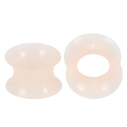 2Pcs/Lot 3-16MM Flexible Silicone Ear Plugs and Tunnels Ear Piercings Earlets Ear Stretchers Expander Ear Dilations Body Jewelry