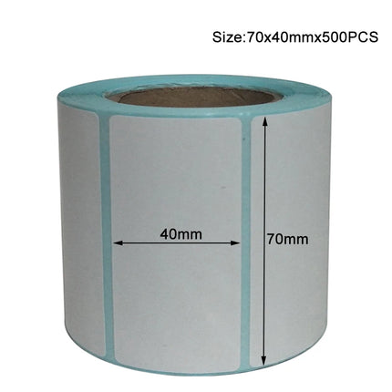 19 sizes Label stickers barcode Sticker label for Zebra Paper Adhesive Sticker Supermarket Blank sticker