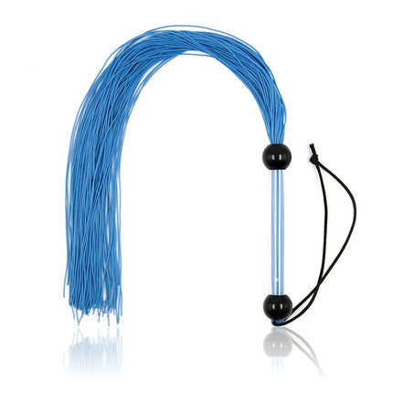 Candiway Ctystal Handle With Silicone Tassel Spanking Whip Fetish Fashion BDSM Bead Adult Slave Erotic Game Sex Toys For Couples