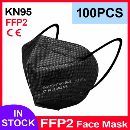 FP2 Face Masks Masques CE KN95 Face Mask Filter 5Layers Adult kn95 Mascarillas Quirurgicas Homologadas Reusable FFP2 Face Mask