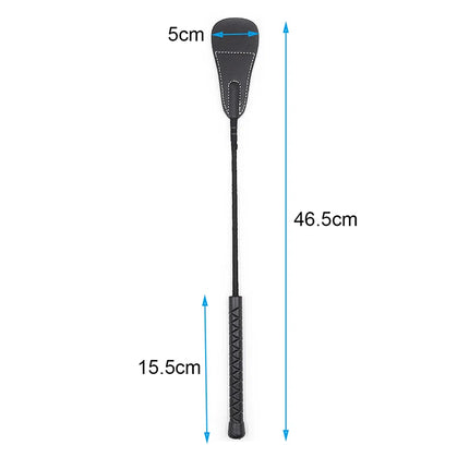 Leather Cosplay Bondage Whip, Crop Spanking Horse Riding Flogger Flapper Cane,BDSM Sex Toys For Couples