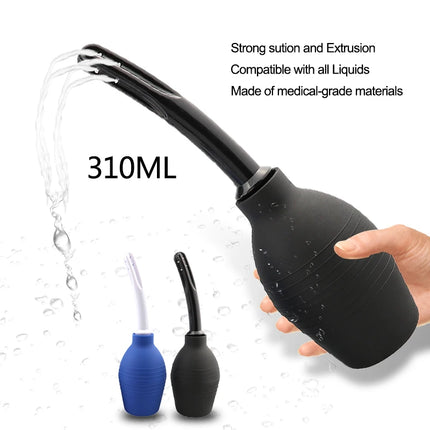 Reusable Anal Cleaner Safe Rectal Syringe Stream Douche Enema Colon Enima Vaginal Cleaning kit for Men Women Gay Adult Products