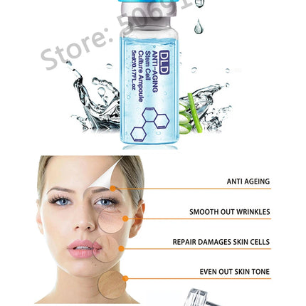 Korea 5ml Glow BB Cream Hyaluronic Acid Ampoule Kit Facial Repair Foundation Cream Moisturizing Rejuvenation Beauty Skin Care