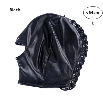 BDSM Bondage Arm Binder,Behind Back Straight Jacket,Leather Armbinder Restraint Slave Lockable Glove With SM Sex Game Party Mask