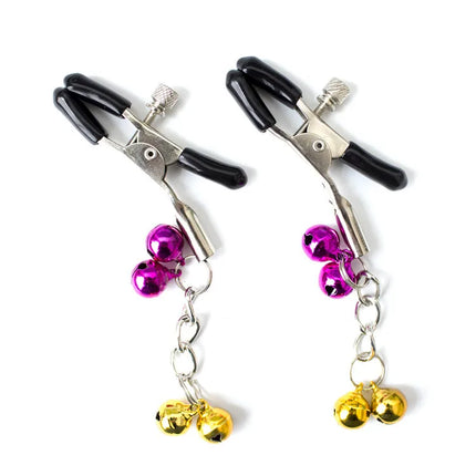 Lot Nipple Clamps Sex Toys For woman Sexy Adult Novelty Mercy Chained milk Clip bells Female Breast Clip clitoris restraints