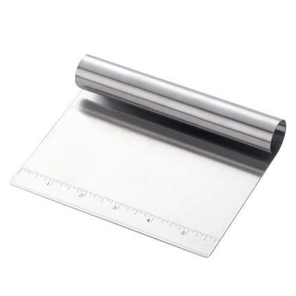 1/2Pcs Bread Scraper Stainless Steel Pizza Dough Scraper Cake Spatulas Tools Bread Baker Kitchen Utensils Pastry Cutter Changfen