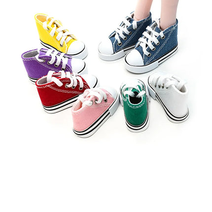 Hot sale 7.5 cm Doll Shoes For 16-18 Inch unisex Doll & New Born Baby Doll 43 cm & Our Generation Doll Clothes Accessories