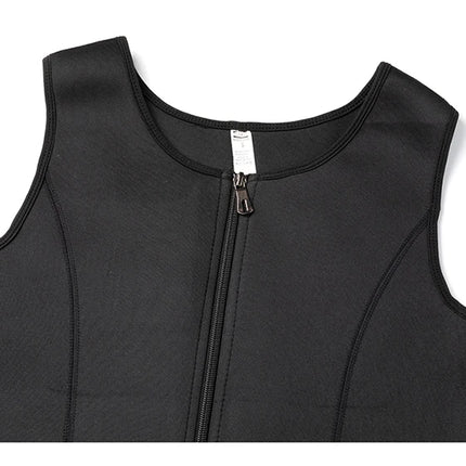 Men Body Shaper Waist Trainer Vest Slimming Shirt Sauna Sweat Vest Compression Undershirt Shapewear Fat Burner Workout Tank Tops