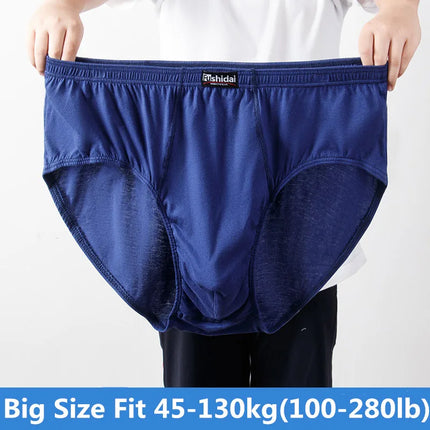 3 Pcs Big Size Briefs Large Underwear Men Underpants Cotton Breathable Panties Undies Knickers XL 2XL 3XL 4XL 5XL 6XL 7XL 8XL