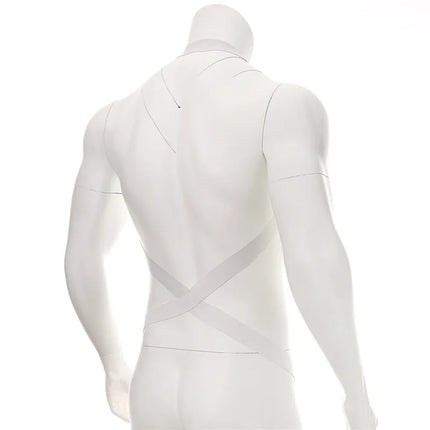Men Harness Sexy Man Bondage Bodysuit Lingerie Costume Elastic Hollow Out Halter Chest Strap Fetish with Penis Ring Arnes Hombre