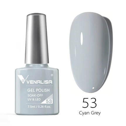 VENALISA VIP4 Nail Gel Polish 7.5ml HEMA Free Semi Permanent Nail Polish Super Texture Gel Varnish Long Lasting Tempered TopCoat