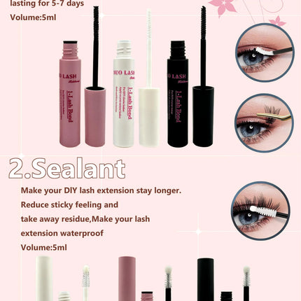 Nuo Cluster Eyelash Thin Band Natural Look Wholesale Diy Pre-cut Lash Extensions Super Soft Segment Lash Clusters Private Label