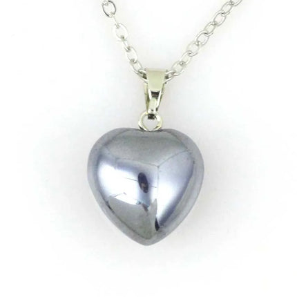KFT Natural Rose Crystal Quartz Stone Heart Love Pendant Healing Amethyst Aquamarine Chakra Reiki Necklace Mother's Day Gifts