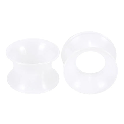 2Pcs/Lot 3-16MM Flexible Silicone Ear Plugs and Tunnels Ear Piercings Earlets Ear Stretchers Expander Ear Dilations Body Jewelry