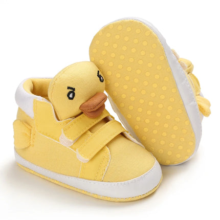 VALEN SINA  Newborn Baby Shoes Yellow Baby Girl Shoes Girl Classic Bowknot Sole Anti-slip PU Shoes First Walker Toddler Shoes