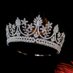 silver / China Mainland / WHITE|Tiaras