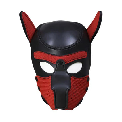 Bdsm Pet Roleplay Set,Puppy Play Dog Hood Mask Party Mask,Leather Male Chest Harness Strap,Dog Tail Plug,Pup Neck Collar Sex Toy