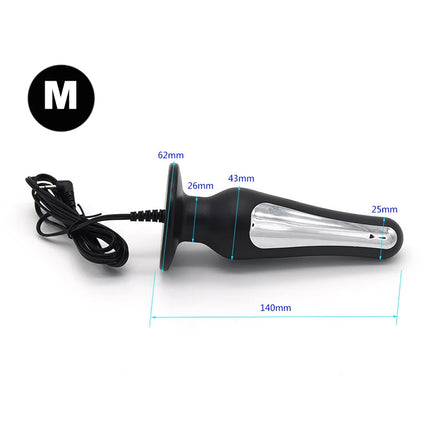 Strong BDSM Electric Shock Anal Vaginal Plug E-Stim Penis Ring Urethral Dilator Massage Gloves Nipple Clamps Sex Therapy Toy Kit