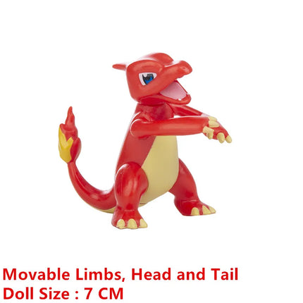 New Pokemon 4-13Cm Cartoons Movie Anime Figure Pikachu Lucario Mewtwo Flying Dragon Pet  Action Figures Model Toy Birthday Gifts