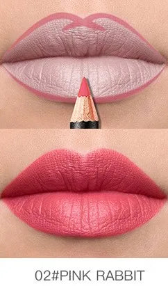 Pudaier Lip Liner Waterproof Durable Decolorization Nude Lip Gloss Matte Lipliner Lipstick Pen Hot Selling