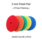 5inch x5mixed color