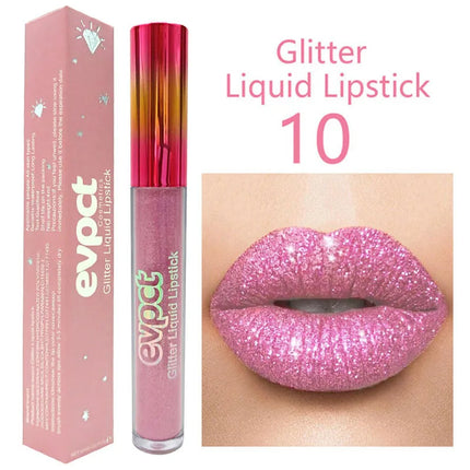 OWOSC 15 Colors Lip Gloss Long Lasting Waterproof Lip Gloss Shiny Gloss Matte Liquid Lipstick Metallic Beauty Makeup Lipstick