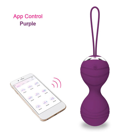 APP Remote Control Vagina Balls Vibrator Female Vaginal Tight Exercise Kegel Ball 10 frequency Vibrating Eggs Sex Toys For Women