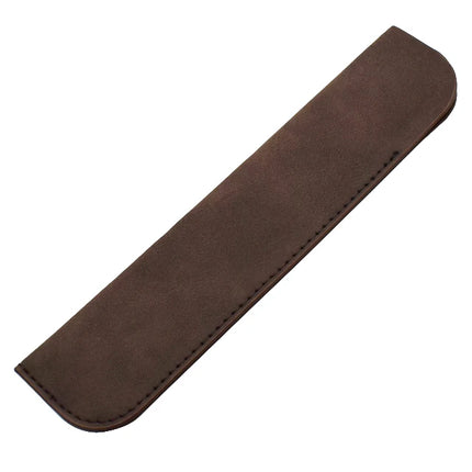 Soft Pencil Case Holder For One Pen PU Leather Pencilcase Writing Materials Stationery Storage Bag Office School Supplies Gift