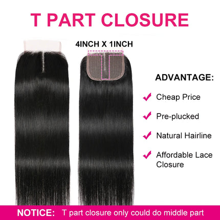 Unice Hair Malaysian Straight Hair Lace Closure 4X4 Free Part Remy Human Hair Closure Swiss Lace 1 PCS 150% Density