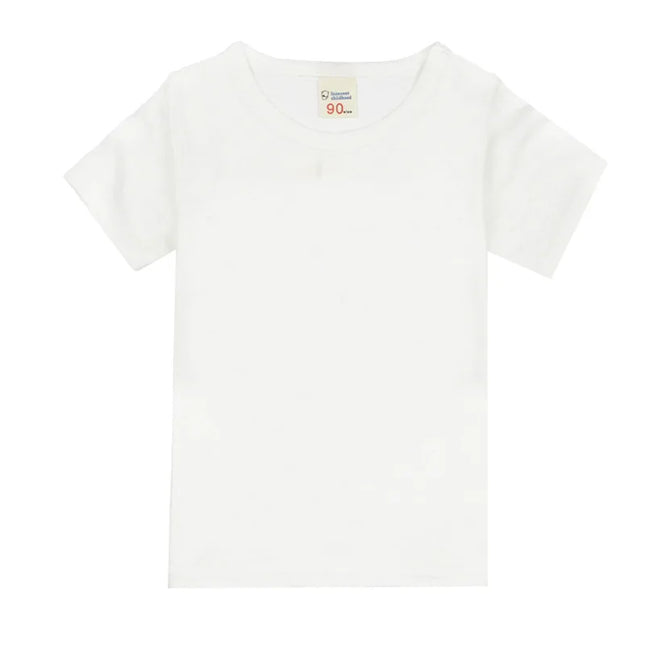 Boys Long Sleeve T-Shirts For Children Spring Autumn Pure Color T-shirt Cotton 1-15T Kids Clothing Baby Girls Tops Tees Clothes