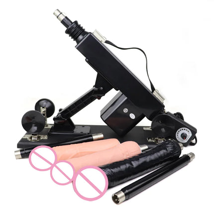 FREDORCH Sex machines for woman Automatic Masturbation Pumping Gun 3XLR sex machines for adults With  Dildo sex toys sex machine