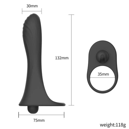 Double Penetration Realistic Dildo Silicone Vibrator Butt Plug Prostate Massager Adult Products For Couples