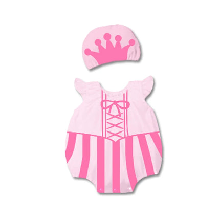 New Cartoon Baby Boys Girls Costume Newborn Mickey Minne Kids Baby Jumpsuit Mickey Stitch Donald Duck Summer Newborn Jumpsuit