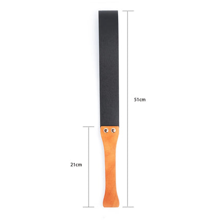 Thierry Flogger Leather Bdsm Whip Wooden Handle Spanking Paddle Slave Adult Sex Toys for Womans Bondage Restraints Whips